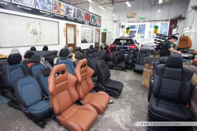 car leather seat stitching repair near me