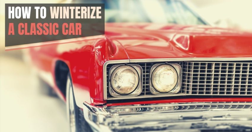 How to Winterize a Classic Car
