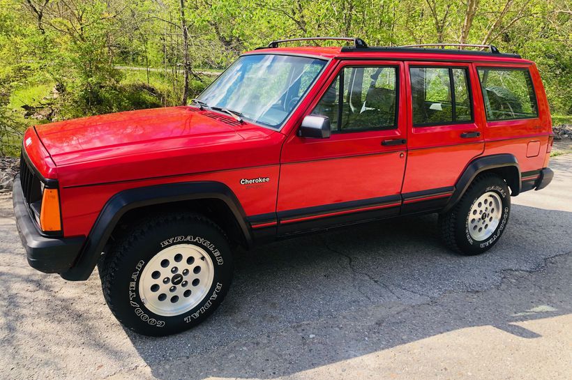 Restored 93 Jeep Cherokee